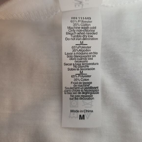 Next level woman's size medium Geneologie sleeveless tee shirt athleisure  # 135 - Picture 5 of 5